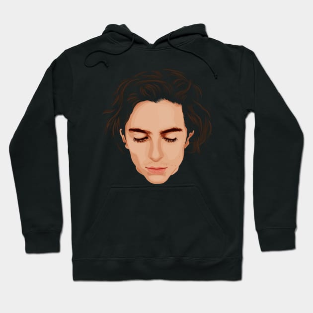 Timothee Chalamet (Elio) Head Hoodie by ArtMoore98